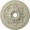 Ekena Millwork Bordeaux Deluxe Ceiling Medallion (Fits Canopies up to 4"), 23 5/8"OD x 3"ID x 2"P, Clear Yellow CM23BOCYF - alternate 1